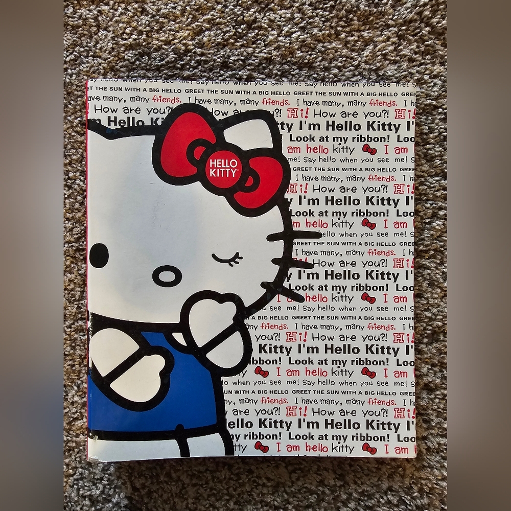 Retro Hello Kitty Binder